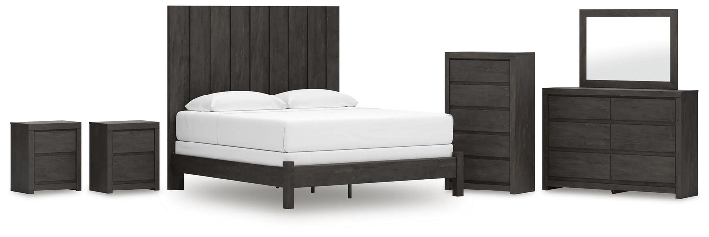 Paquete de dormitorio de 8 piezas
