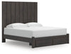 Cama de almacenamiento Parlayon King con paneles