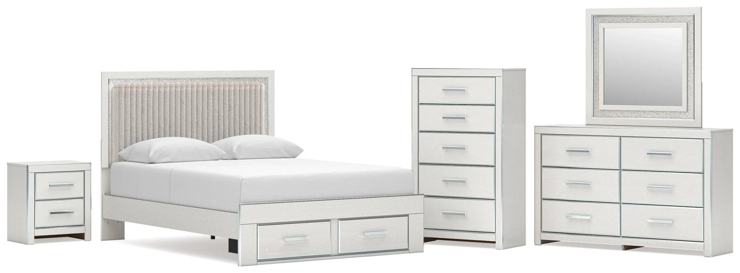 Paquete de dormitorio de 7 piezas