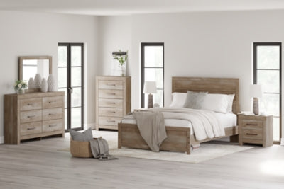 Paquete de dormitorio de 8 piezas