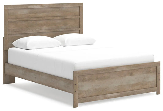 Cama de panel Queen Gachester