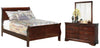 Cama, cómoda y espejo Alisdair Full Sleigh