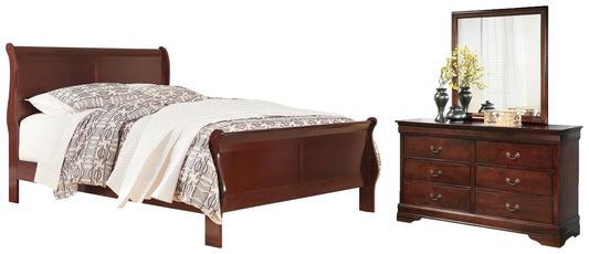 Cama, cómoda y espejo Alisdair King