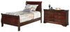 Cama doble trineo y tocador Alisdair