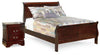 Cama y mesita de noche Alisdair Full Sleigh