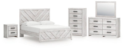 Paquete de dormitorio de 7 piezas