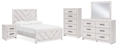 Paquete de dormitorio de 7 piezas