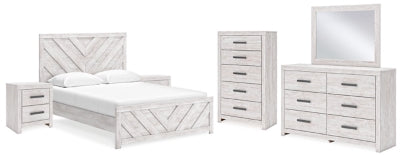 Paquete de dormitorio de 8 piezas