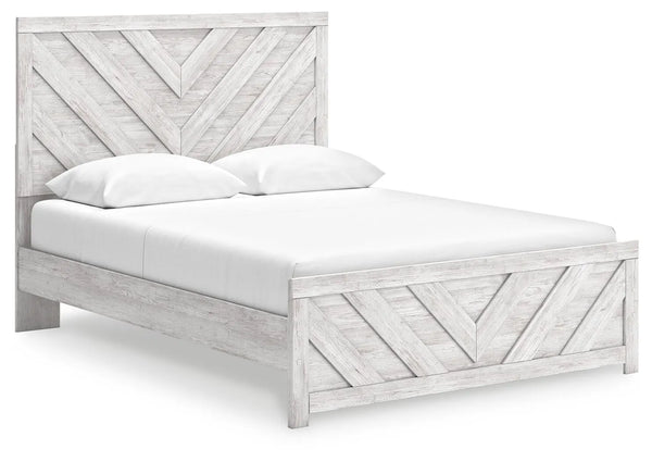 Cama de panel Queen Cayboni