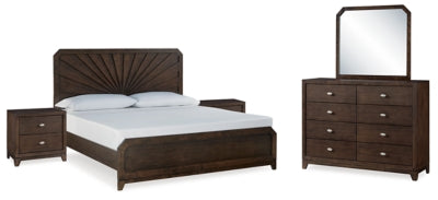 Paquete de dormitorio de 7 piezas