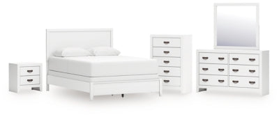 Paquete de dormitorio de 7 piezas