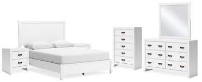 Paquete de dormitorio de 8 piezas