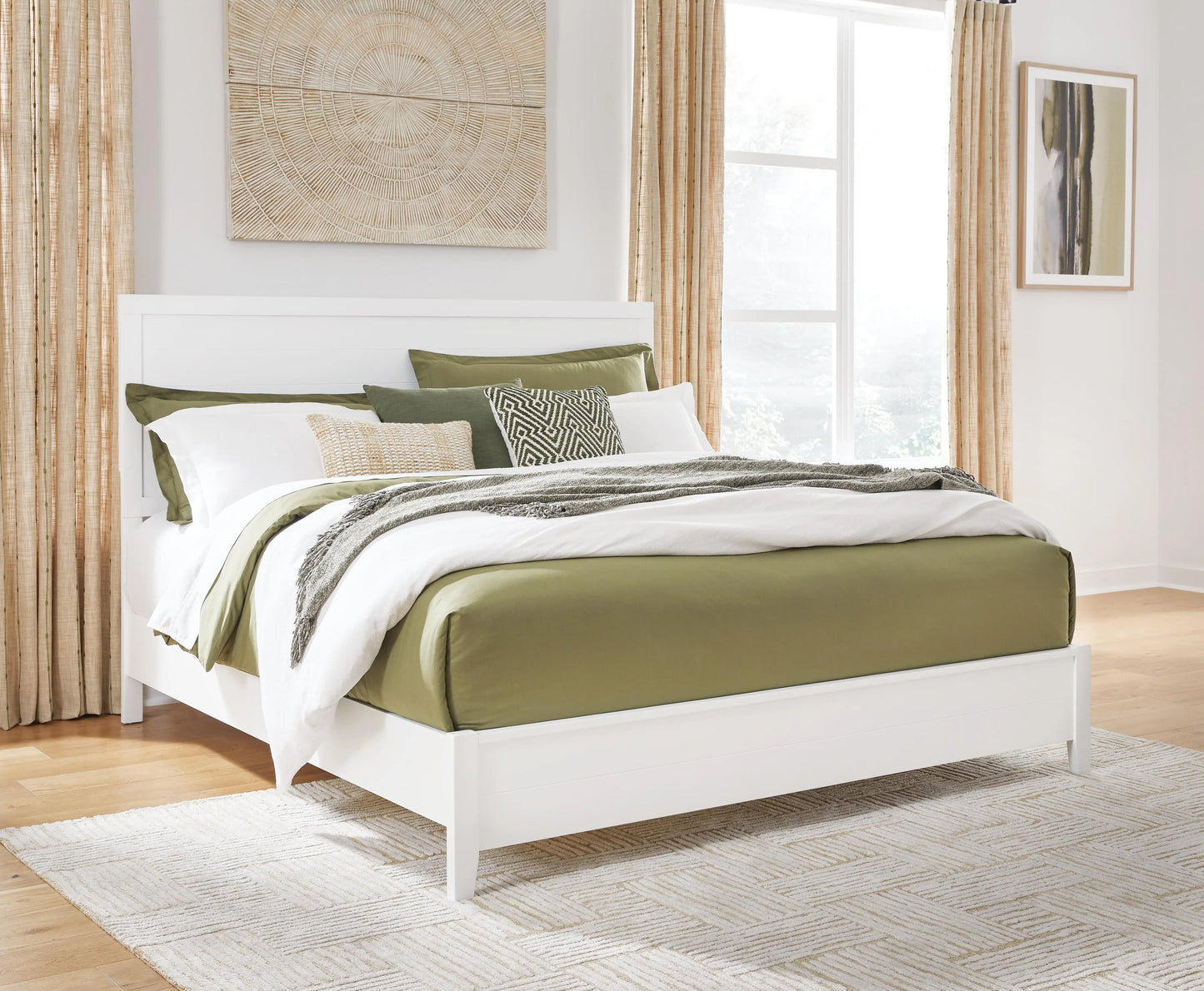 Cama Panel King Binterglen