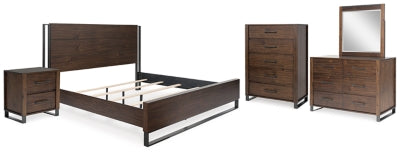 Paquete de dormitorio de 7 piezas