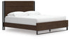 Cama con panel California King Zumbado