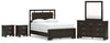 Paquete de dormitorio de 7 piezas