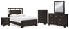 Paquete de dormitorio de 8 piezas