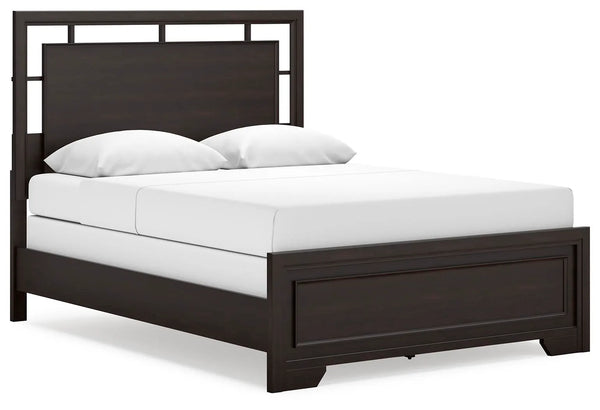 Cama Covetown Queen con paneles