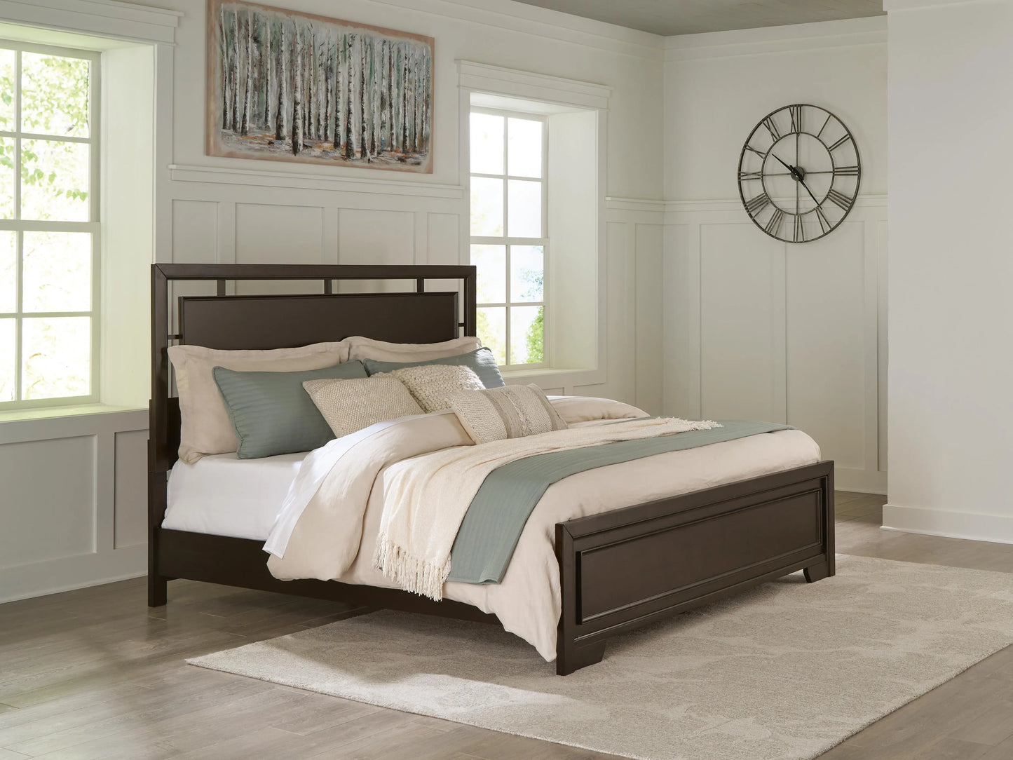 Cama King Covetown con panel