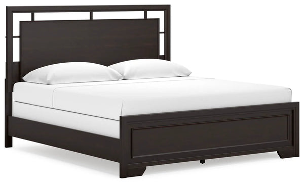Cama King Covetown con panel