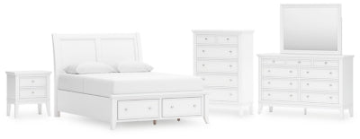 Paquete de dormitorio de 7 piezas