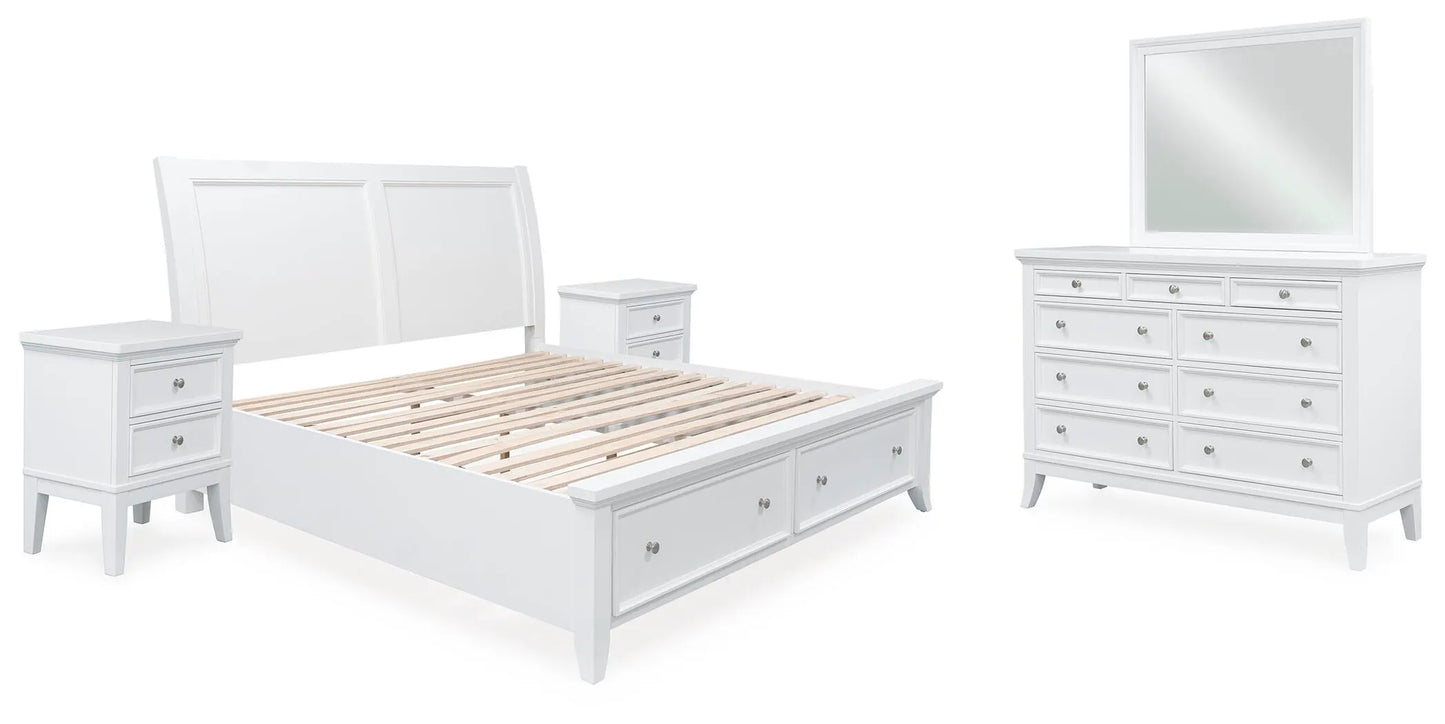 Paquete de dormitorio de 7 piezas