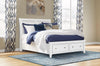 Cama trineo Trulani Queen con almacenamiento