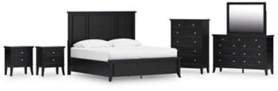 Paquete de dormitorio de 8 piezas
