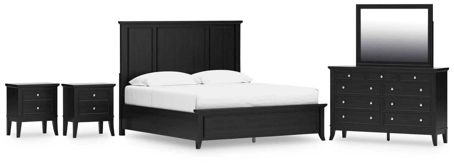 Juego de dormitorio de 7 piezas
