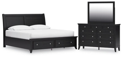 Paquete de Dormitorio de 5 Piezas