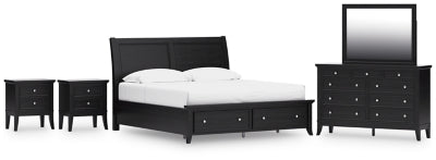 Juego de dormitorio de 7 piezas