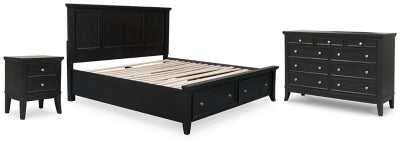Juego de dormitorio de 5 piezas