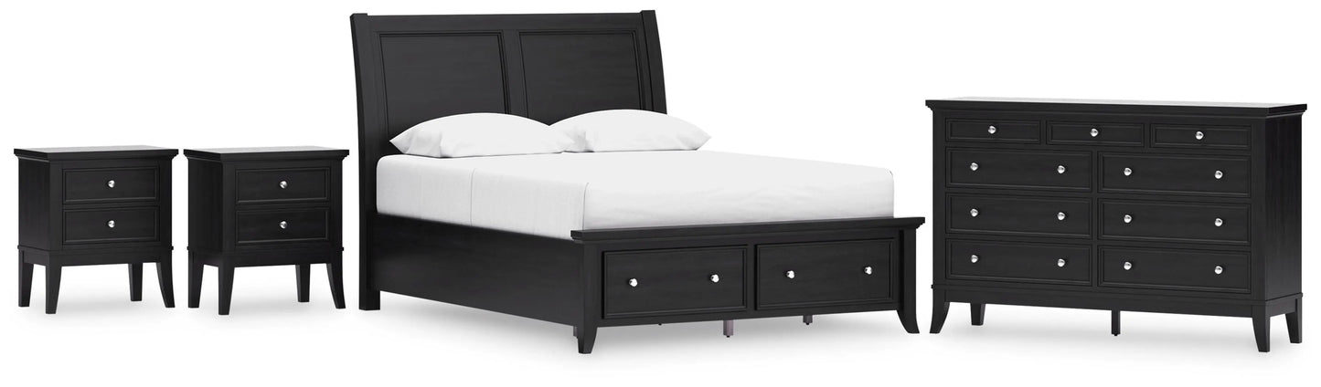 Juego de dormitorio de 6 piezas