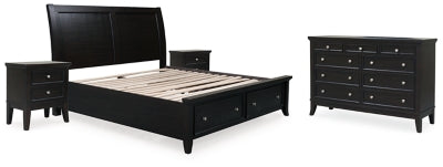Juego de dormitorio de 6 piezas