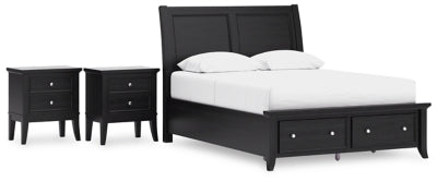 Juego de dormitorio de 5 piezas