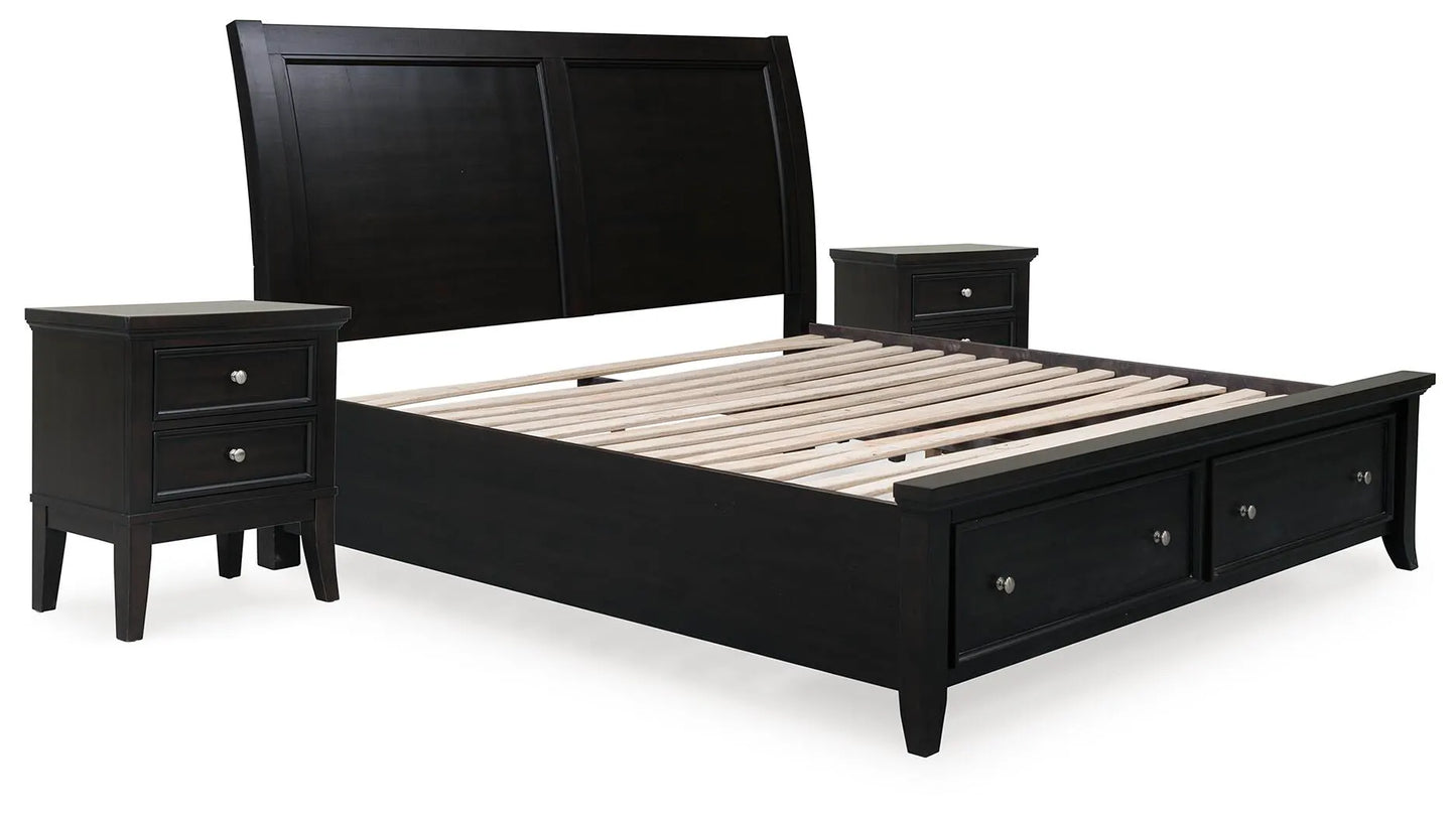 Paquete de dormitorio de 5 piezas