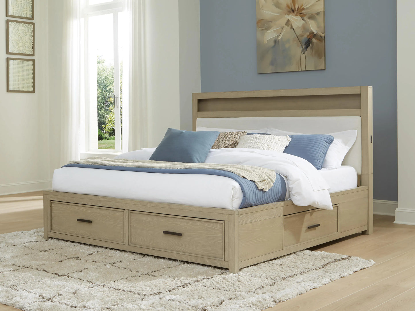 Cama con librero California King Calmoro
