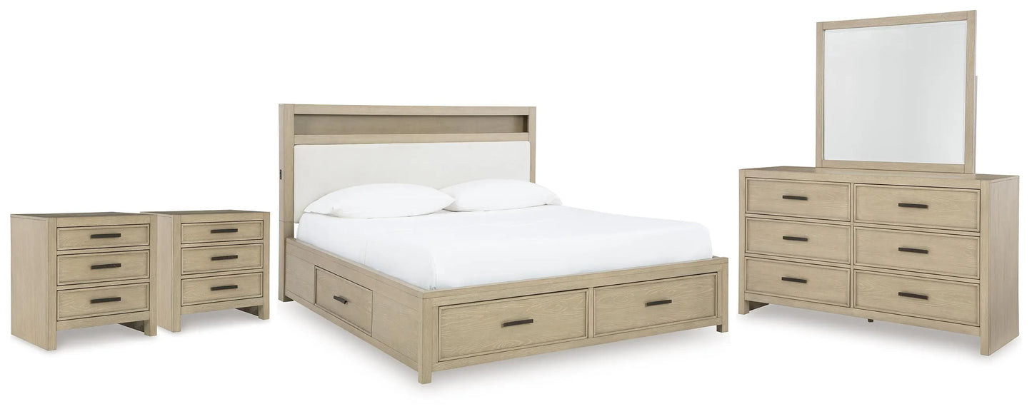 Paquete de dormitorio de 7 piezas