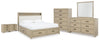 Paquete de dormitorio de 8 piezas