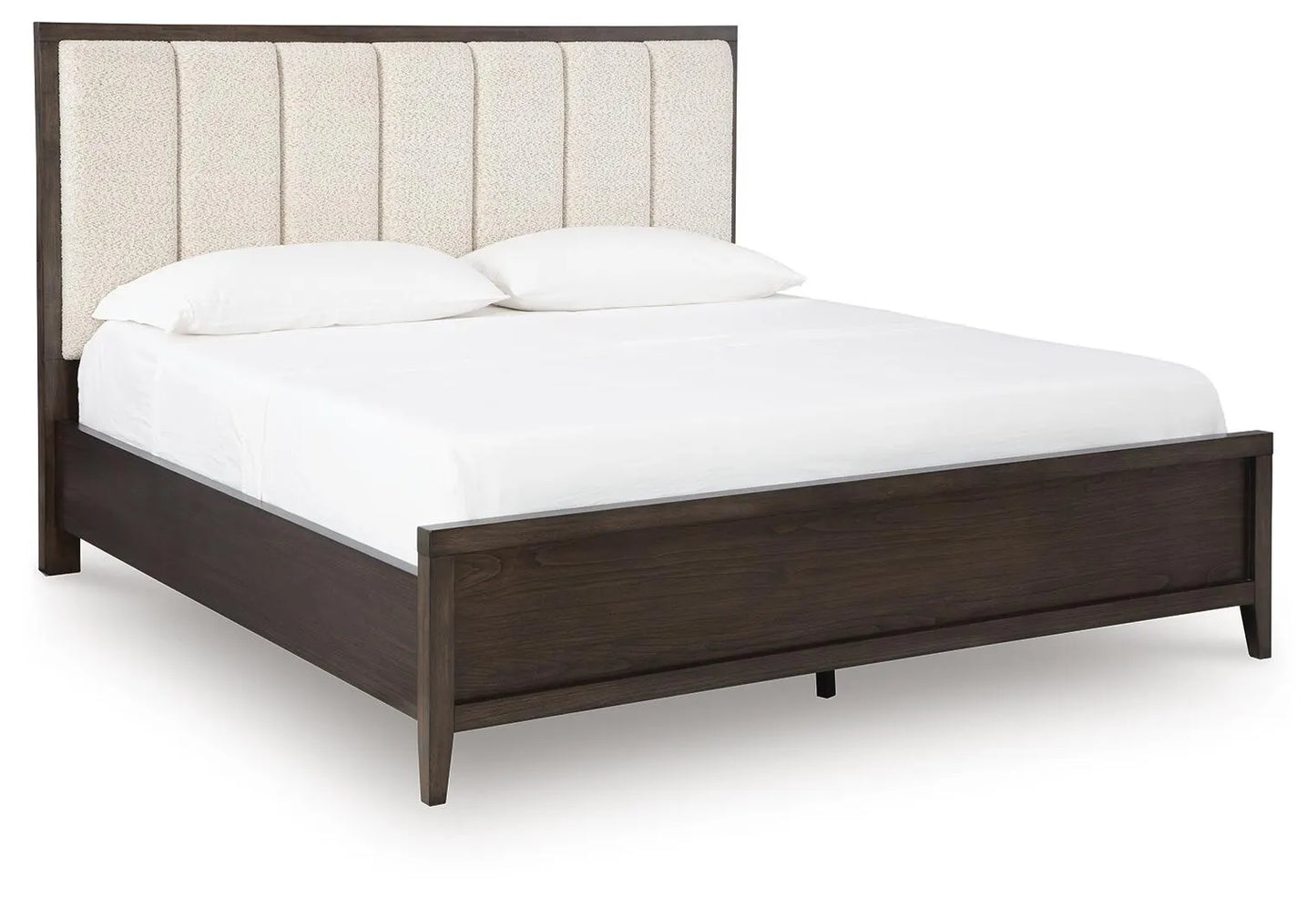 Cama tapizada tipo panel Westonfort California King