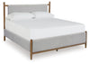 Cama tapizada tamaño King Lyncott