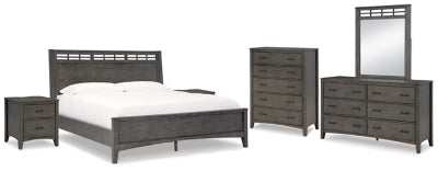 Paquete de dormitorio de 8 piezas