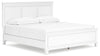 Cama con panel King Fortman