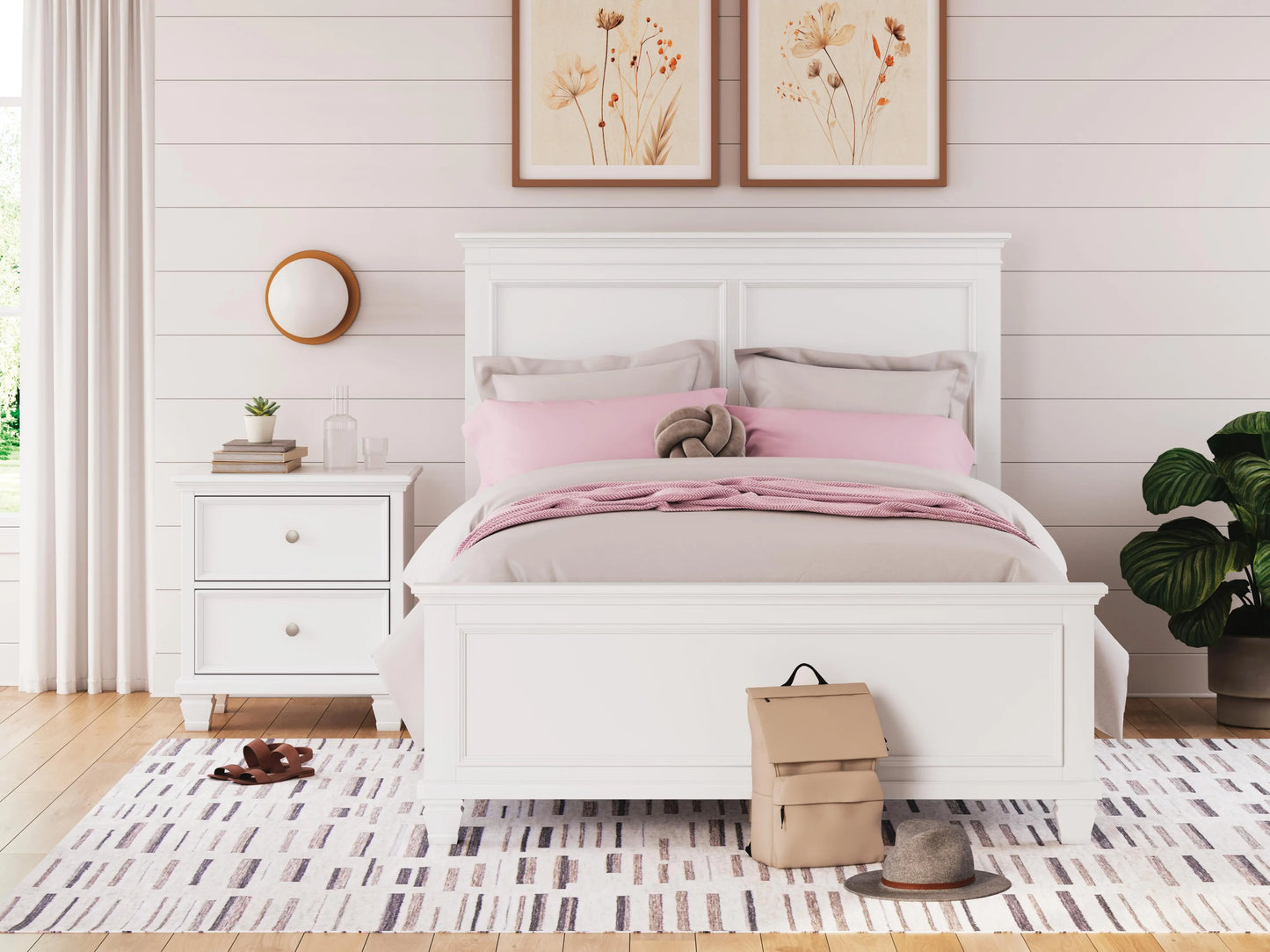 Cama de panel completo Fortman