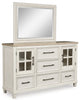 Espejo de dormitorio Shaybrock