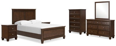 Paquete de dormitorio de 8 piezas