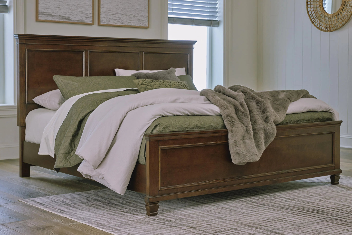 Cama de panel California King Danabrin