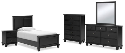 Paquete de dormitorio de 7 piezas