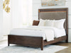 Cama de paneles tapizada Queen Korestone