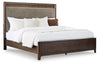 Cama de paneles tapizada Queen Korestone